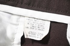 画像7: 80-90s Used Levi's Action Slacks Brown (7)