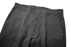 画像2: 80-90s Used Levi's Action Slacks Charcoal (2)