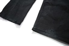 画像8: 20' Used Carhartt Duck Double Knee Carpenter Pants Black made in USA カーハート (8)