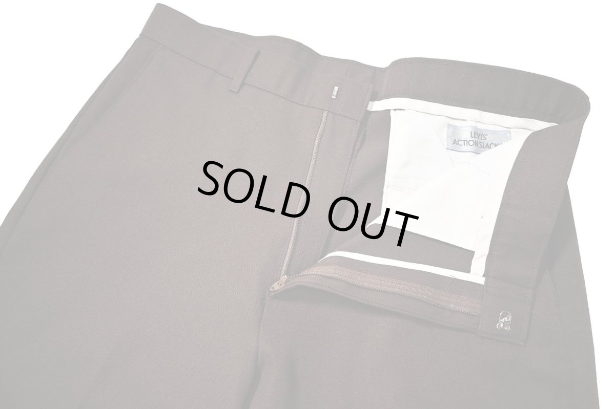 画像5: 80-90s Used Levi's Action Slacks Brown (5)