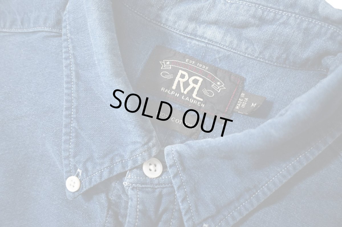 画像5: 00s Used RRL Ralph Lauren B/D Shirt (5)