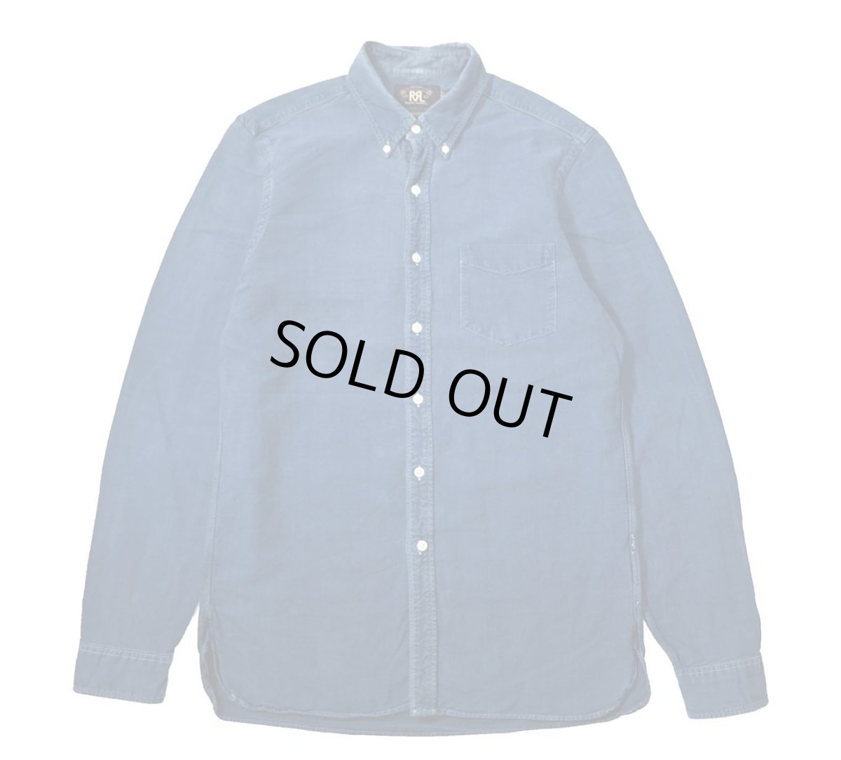 画像1: 00s Used RRL Ralph Lauren B/D Shirt (1)