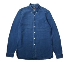 画像1: 00s Used RRL Ralph Lauren B/D Shirt (1)