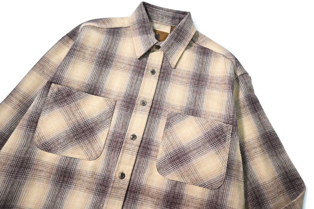 画像2: 90-00s Deadstock St John's Bay Heavy Flannel Shirt (2)