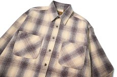 画像2: 90-00s Deadstock St John's Bay Heavy Flannel Shirt (2)