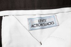 画像6: 80-90s Used Levi's Action Slacks Brown (6)