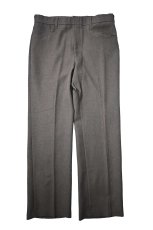 画像1: 80s Used Levi's Action Slacks Brown Grey made in USA (1)