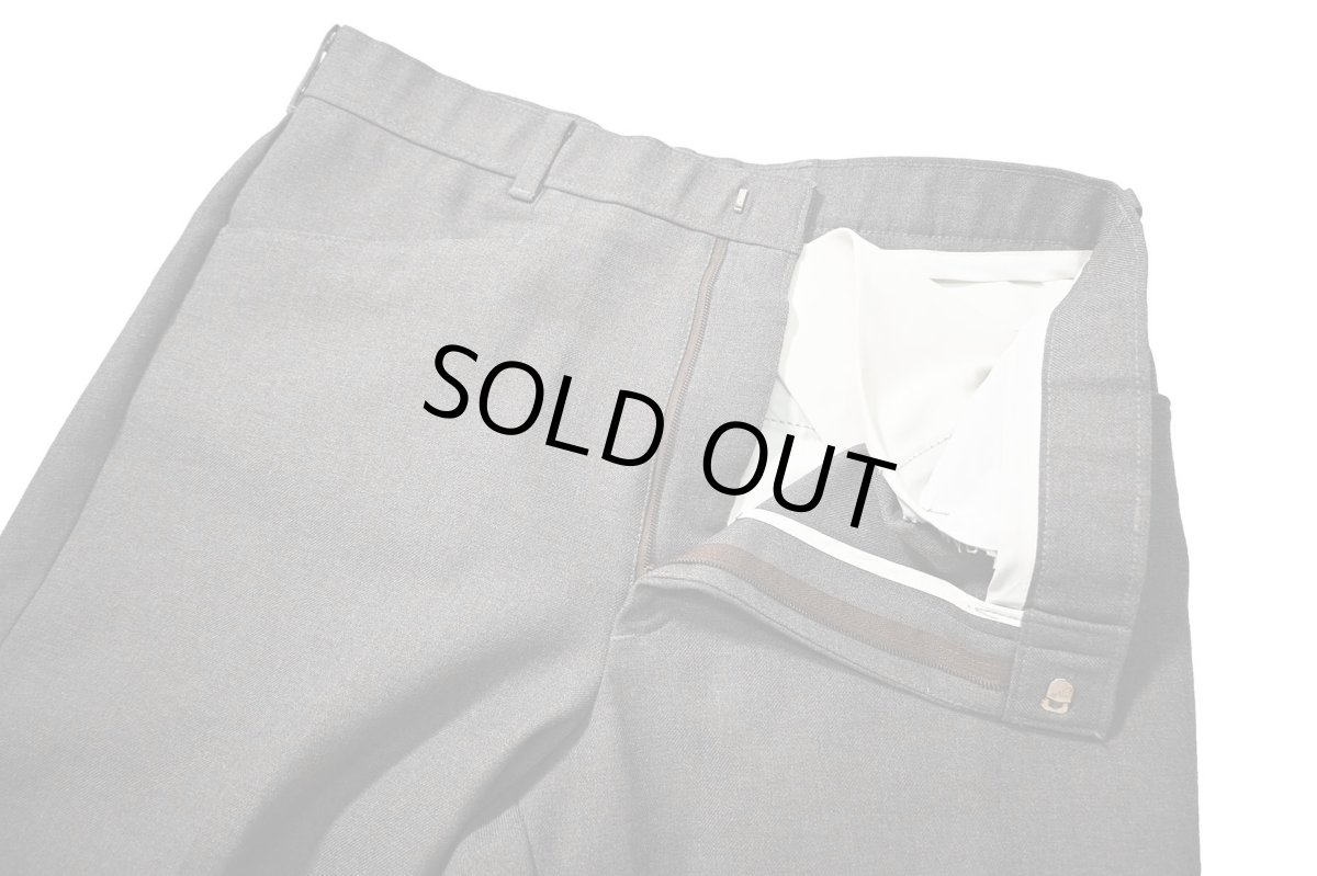 画像5: 80s Used Levi's Action Slacks Brown Grey made in USA (5)