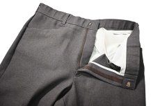 画像5: 80s Used Levi's Action Slacks Brown Grey made in USA (5)