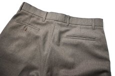 画像4: 00s Used Levi's Action Slacks Brown Grey (4)