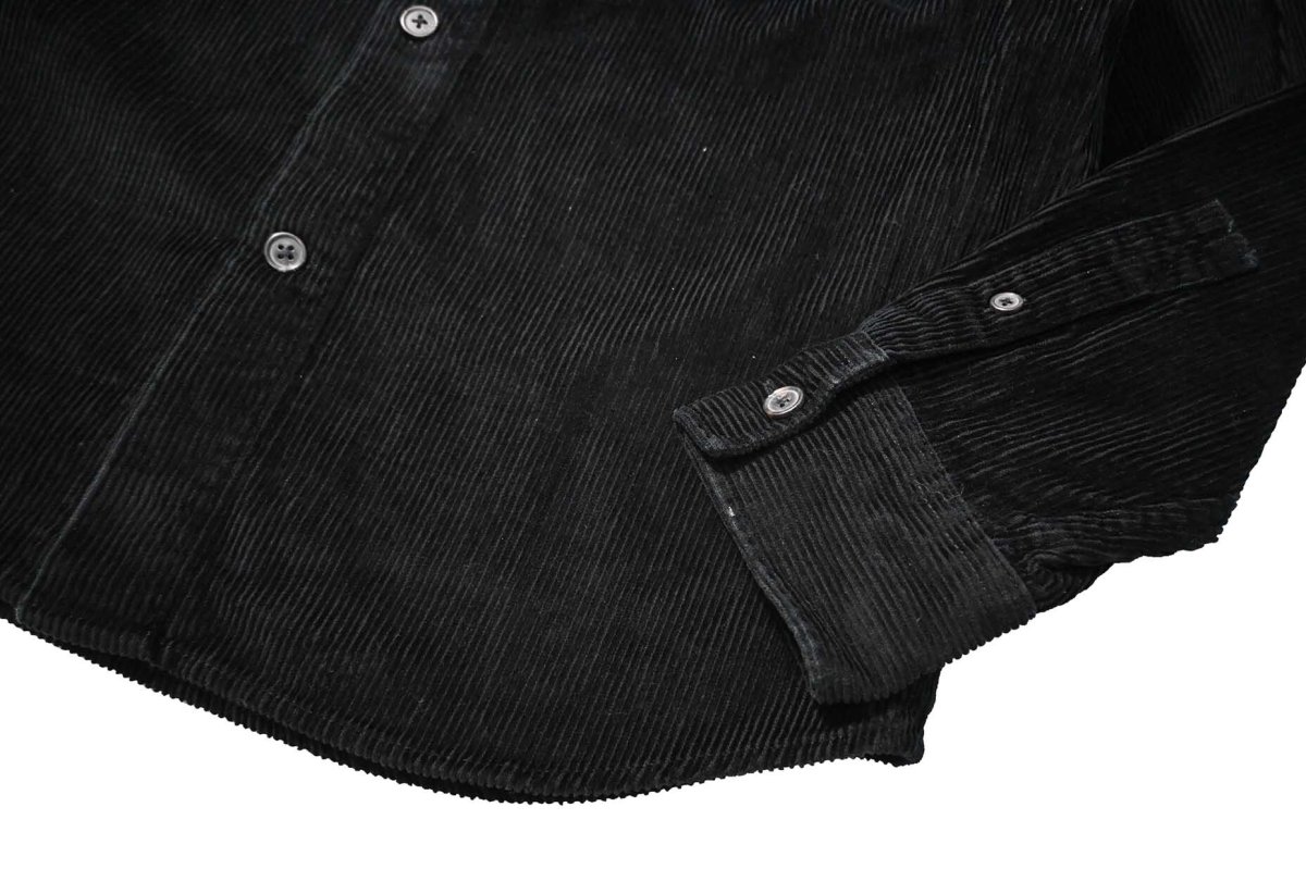 画像3: Used Banana Republic Corduroy Shirt Black (3)