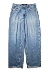 画像1: 00' Used Levi's Silver Tab Baggy Denim Pants made in USA (1)