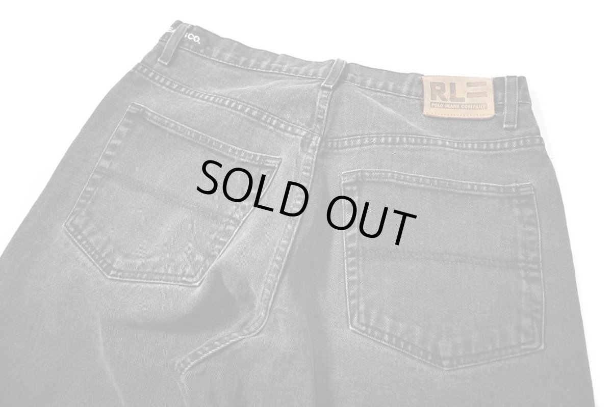 画像4: Used Polo Jeans Co. Ralph Lauren Denim Pants Black ラルフローレン (4)