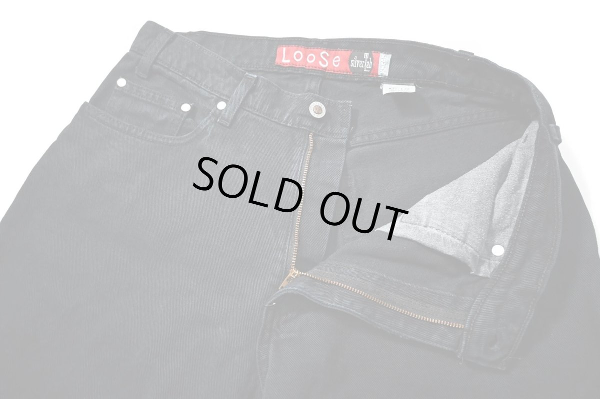 画像5: 95' Used Levi's Silver Tab Loose Denim Pants made in USA (5)