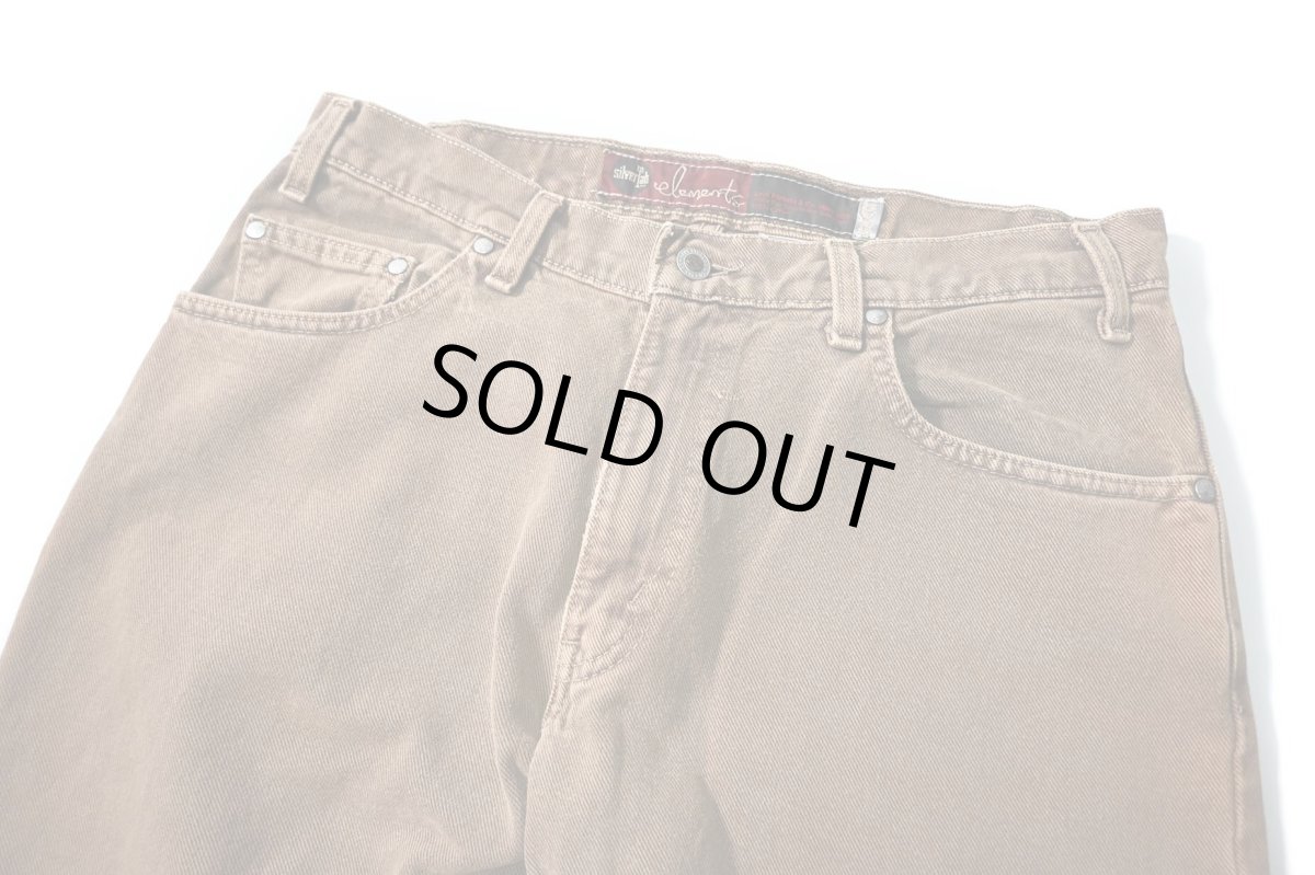 画像2: 94' Used Levi's Silver Tab Elements Denim Pants made in USA (2)
