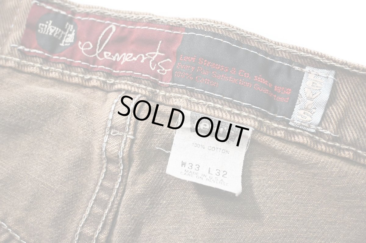画像6: 94' Used Levi's Silver Tab Elements Denim Pants made in USA (6)