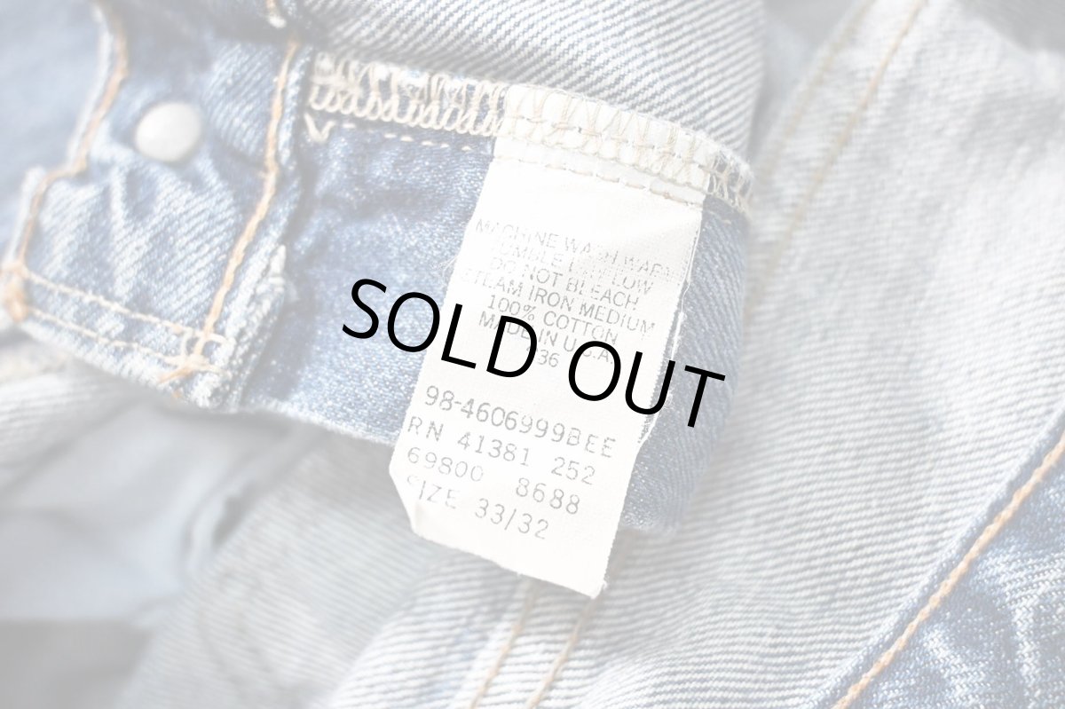 画像7: Used Polo Ralph Lauren Denim Pants made in USA ラルフローレン (7)