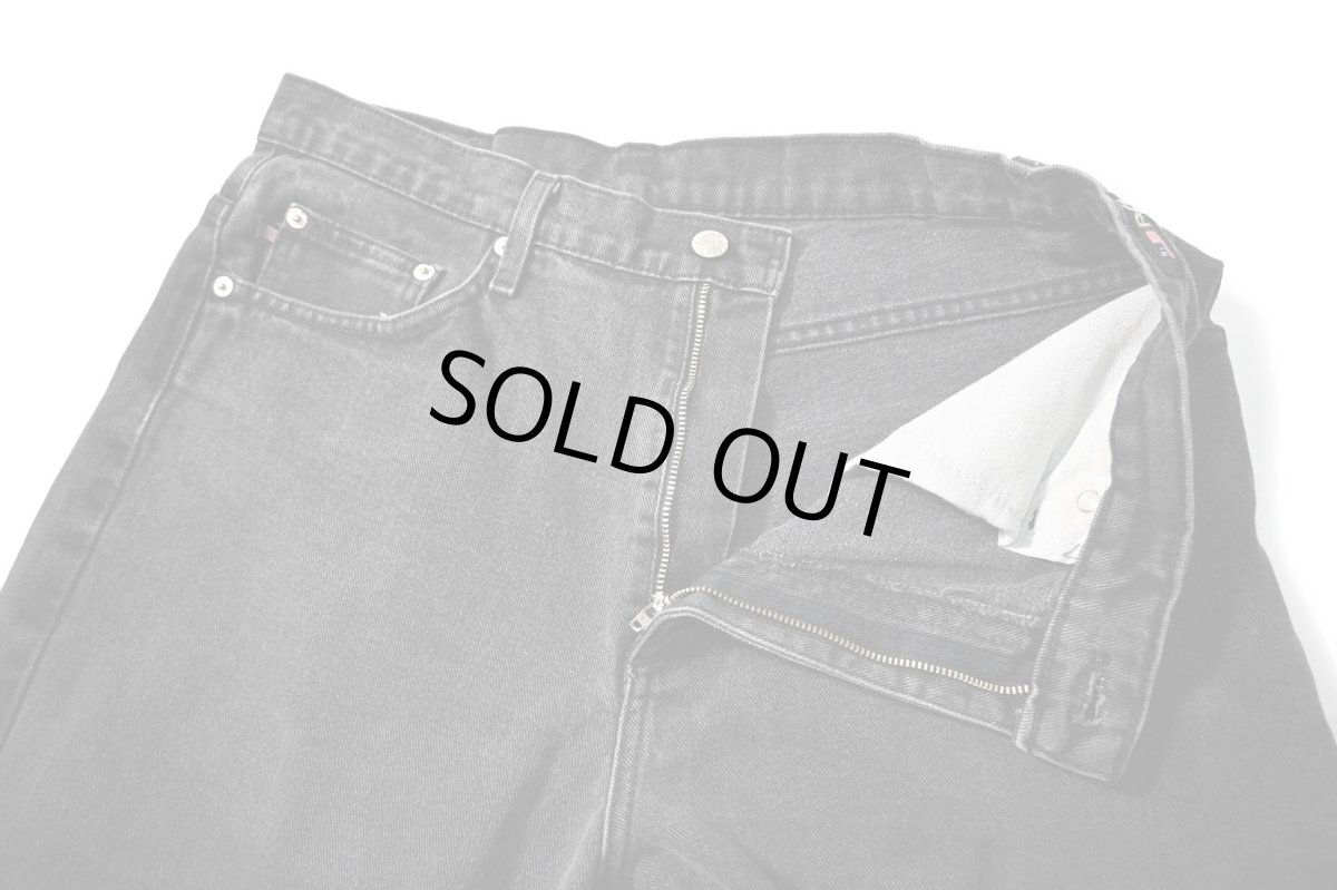 画像7: Used Polo Jeans Co. Ralph Lauren Denim Pants Black ラルフローレン (7)