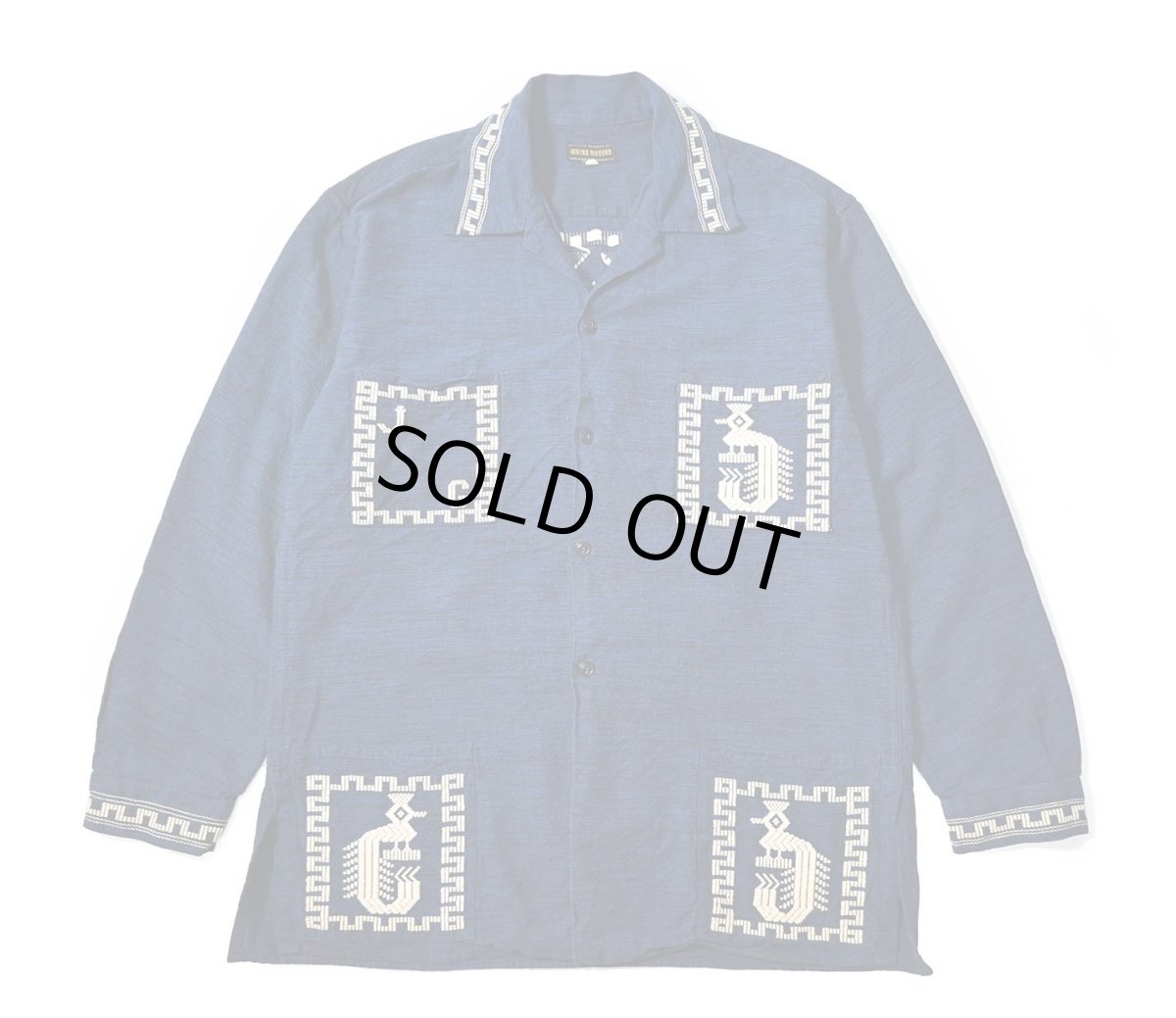 画像1: 80-90s Used Mayan Modern Guatemala Shirt (1)