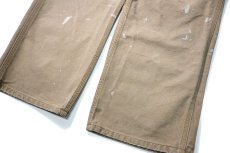 画像3: 15' Used Carhartt Duck Carpenter Pants Canyon Brown カーハート (3)