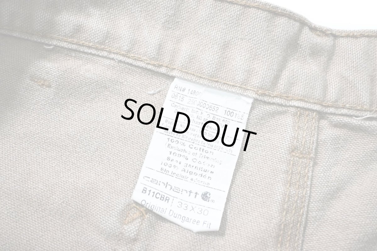 画像6: 15' Used Carhartt Duck Carpenter Pants Canyon Brown カーハート (6)