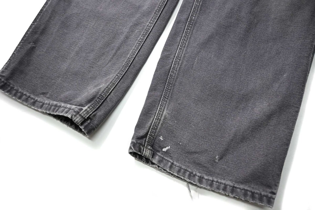 画像3: Used Carhartt Duck Carpenter Pants Petrol Blue カーハート (3)