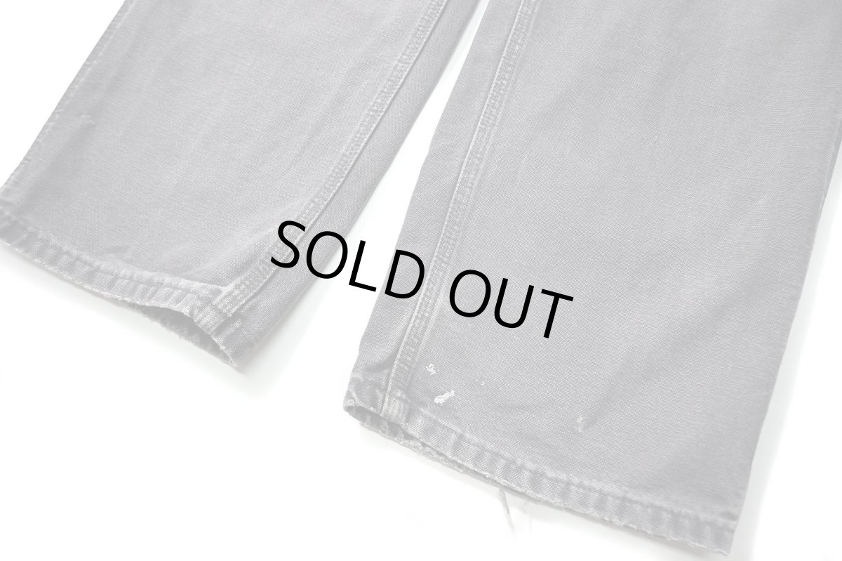 画像3: Used Carhartt Duck Carpenter Pants Petrol Blue カーハート (3)