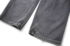 画像3: Used Carhartt Duck Carpenter Pants Petrol Blue カーハート (3)