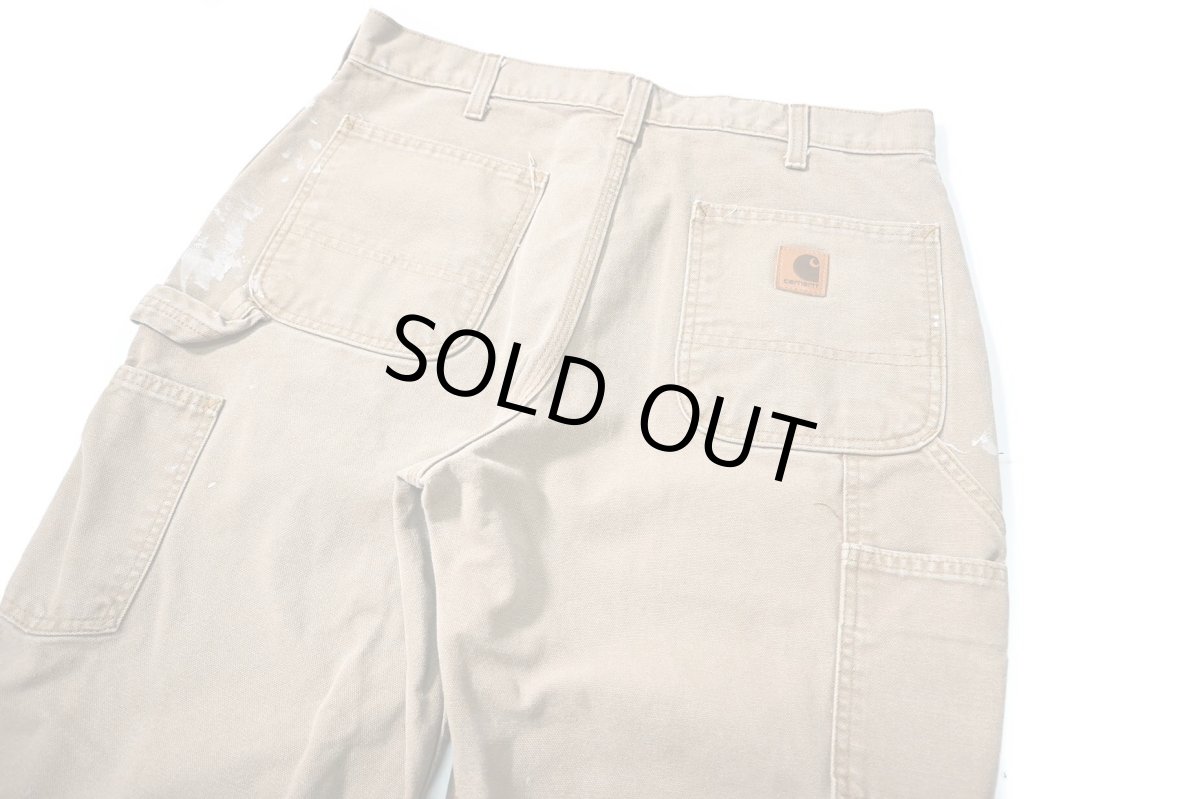 画像4: 15' Used Carhartt Duck Carpenter Pants Canyon Brown カーハート (4)