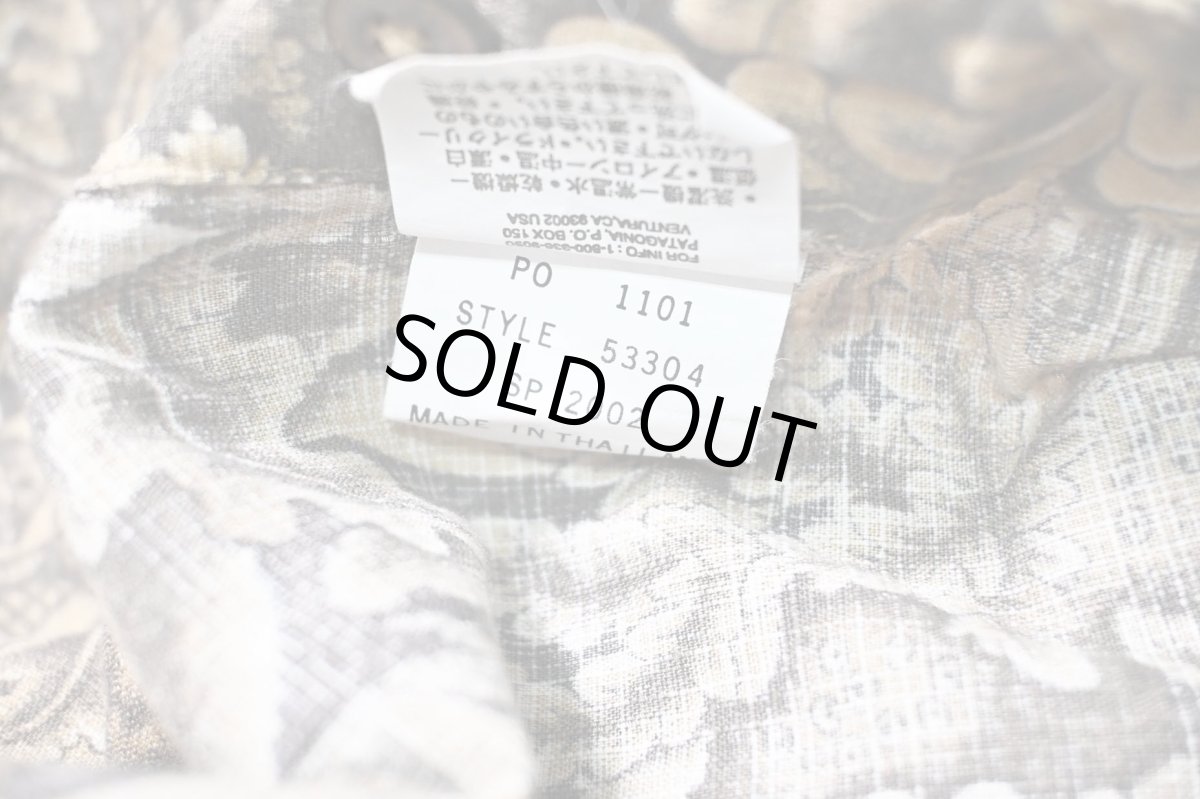 画像5: 02' Used patagonia A/C Print Shirt  (5)
