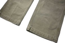 画像3: 12' Used Carhartt Duck Carpenter Pants Moss カーハート (3)