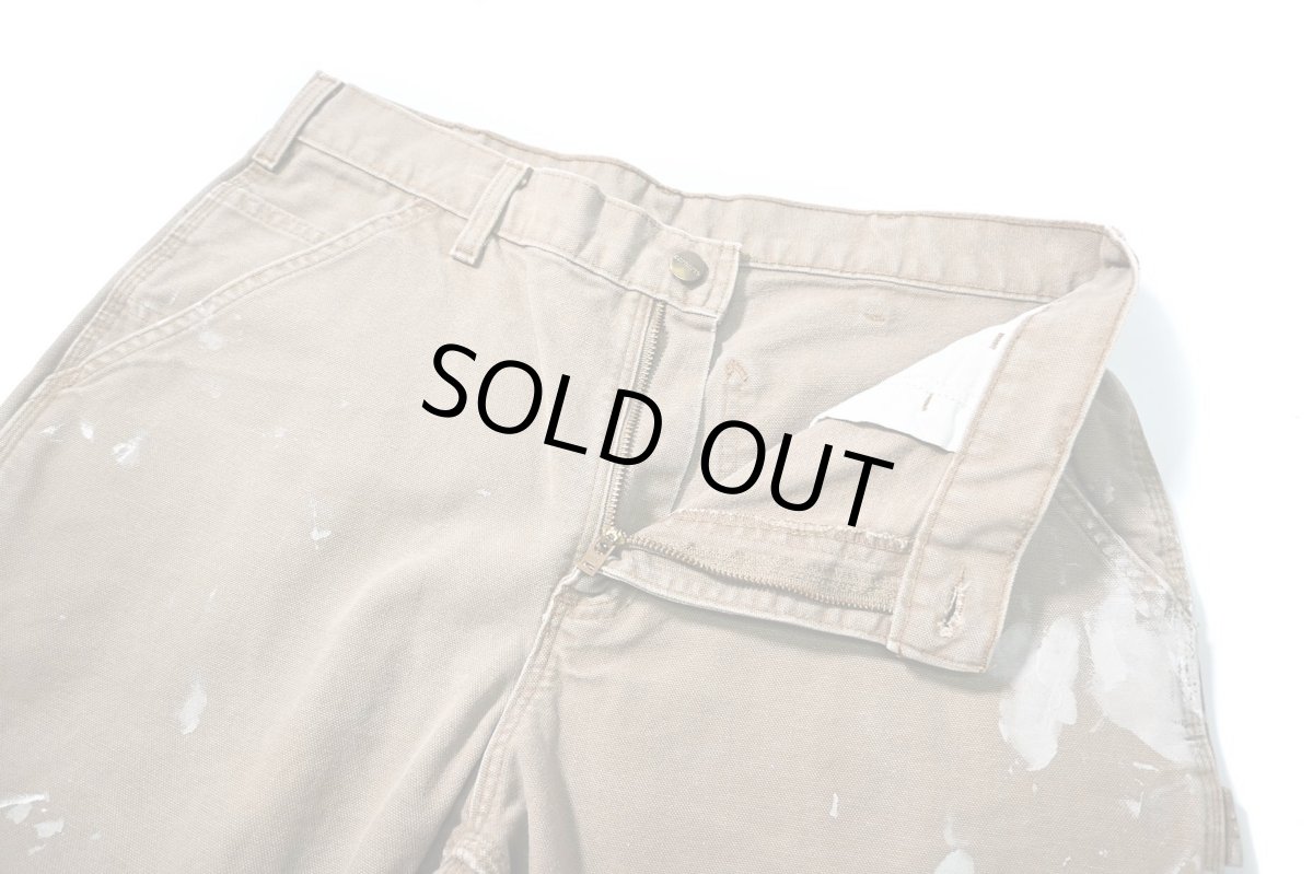 画像5: 15' Used Carhartt Duck Carpenter Pants Canyon Brown カーハート (5)