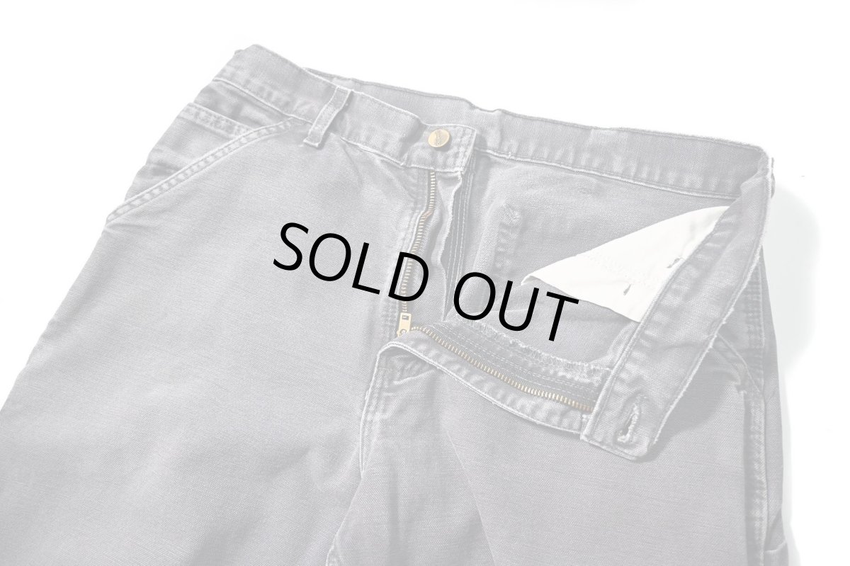 画像5: Used Carhartt Duck Carpenter Pants Petrol Blue カーハート (5)