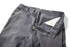 画像5: Used Carhartt Duck Carpenter Pants Petrol Blue カーハート (5)
