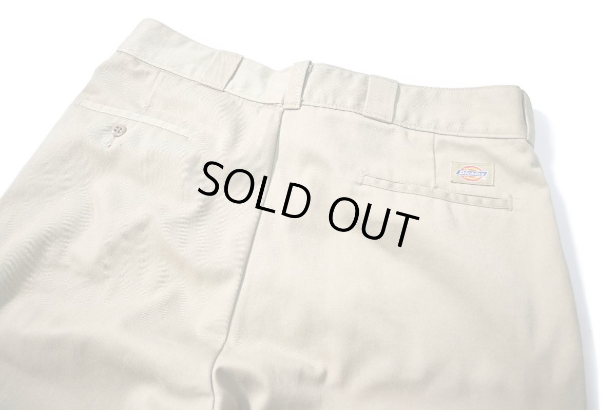画像4: 90s Used Dickies 874 Work Pants Khaki made in USA (4)