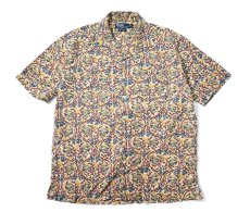 画像1: 90-00s Used Polo Ralph Lauren Open Collar Shirt "Caldwell" (1)