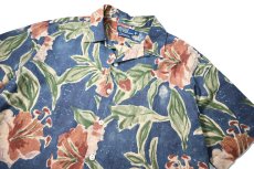 画像2: 90-00s Used Polo Ralph Lauren Open Collar Shirt "Vintage Camp" (2)