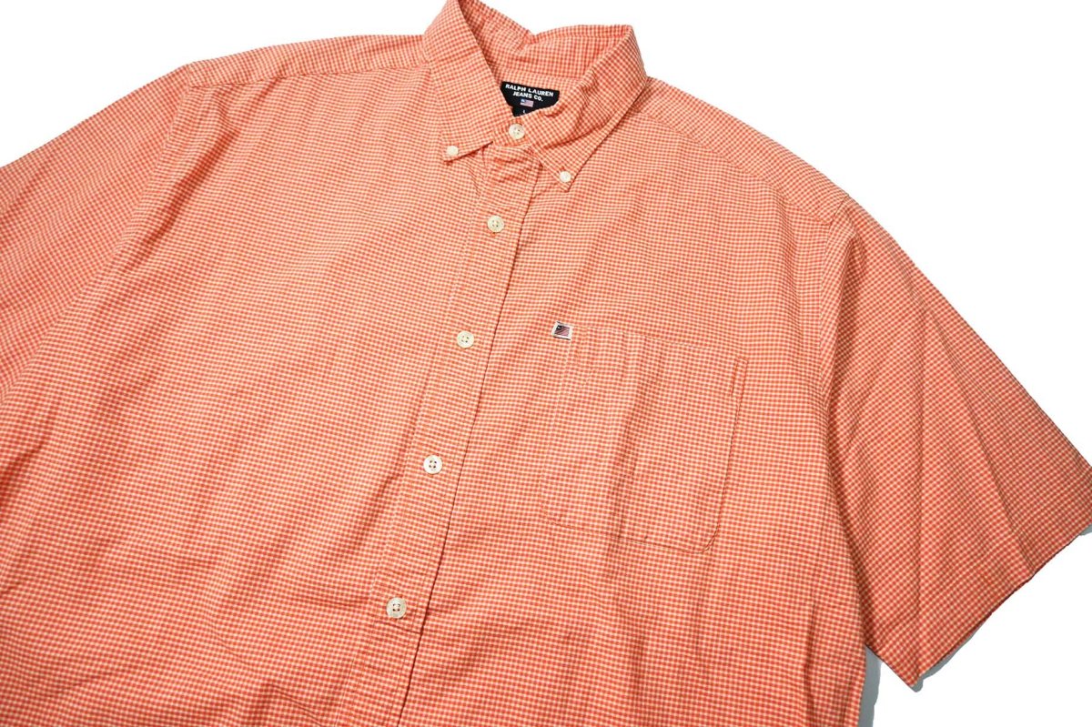 画像2: 90-00s Deadstock Polo Jeans Co. Ralph Lauren Short Sleeve B/D Shirt (2)