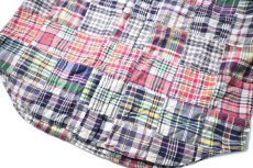 画像3: 90-00s Used Ralph Lauren Short Sleeve Patchwork B/D Shirt "Blake" (3)