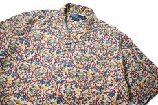 画像2: 90-00s Used Polo Ralph Lauren Open Collar Shirt "Caldwell" (2)