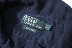 画像4: 90-00s Used Polo Ralph Lauren Linen/Silk Open Collar Shirt "Caldwell" (4)