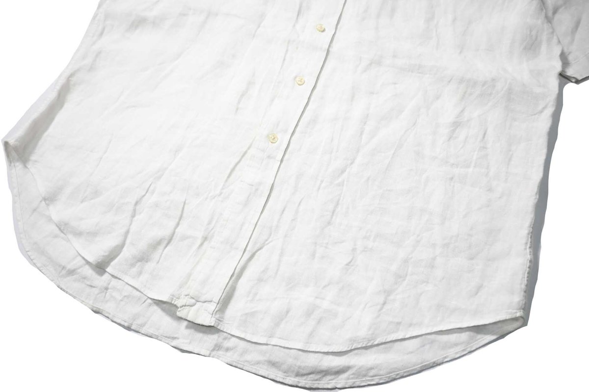 画像3: 90-00s Used Ralph Lauren Short Sleeve Linen B/D Shirt "Classic Fit" (3)