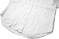 画像3: 90-00s Used Ralph Lauren Short Sleeve Linen B/D Shirt "Classic Fit" (3)