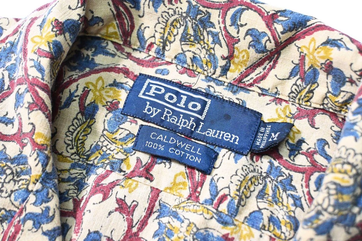 画像4: 90-00s Used Polo Ralph Lauren Open Collar Shirt "Caldwell" (4)