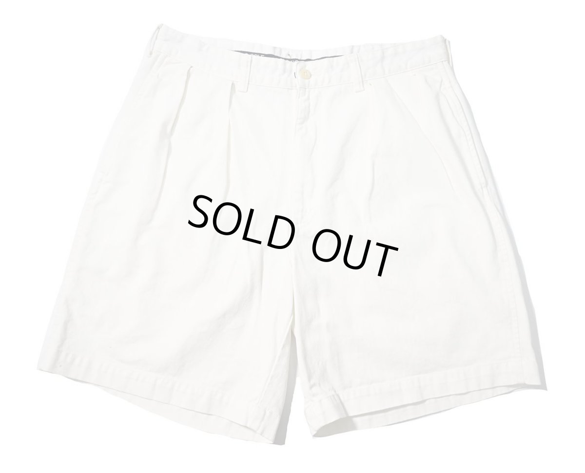 画像1: 90-00s Used Polo Golf Ralph Lauren Classic Golf Shorts White ラルフローレン (1)