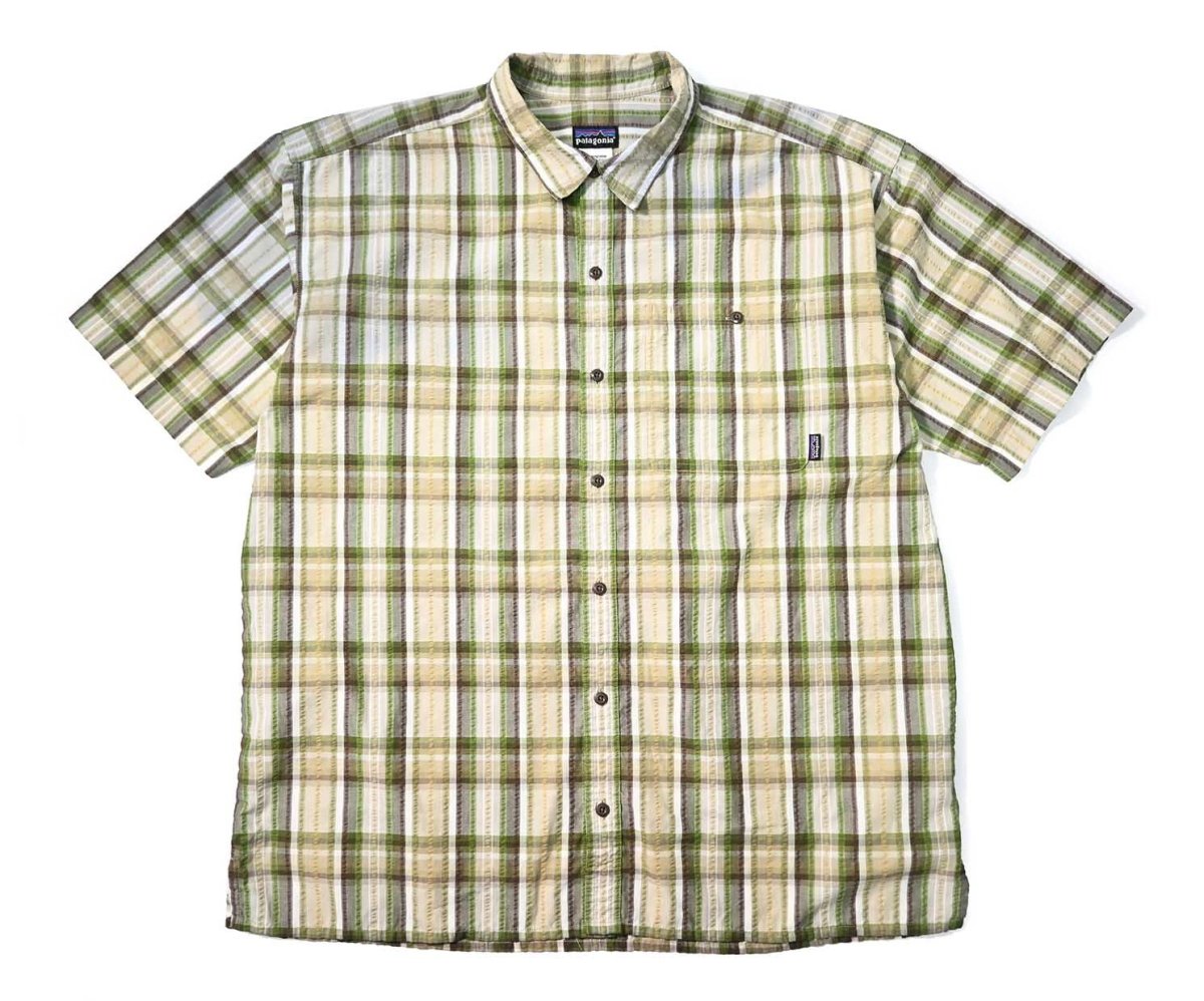 画像1: Used patagonia Puckerware Shirt パタゴニア (1)