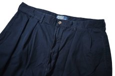 画像2: 90-00s Used Polo Ralph Lauren Andrew Shorts Navy ラルフローレン (2)
