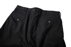 画像4: 90-00s Used Polo Ralph Lauren Pleated Microfiber Trouser Black ラルフローレン (4)