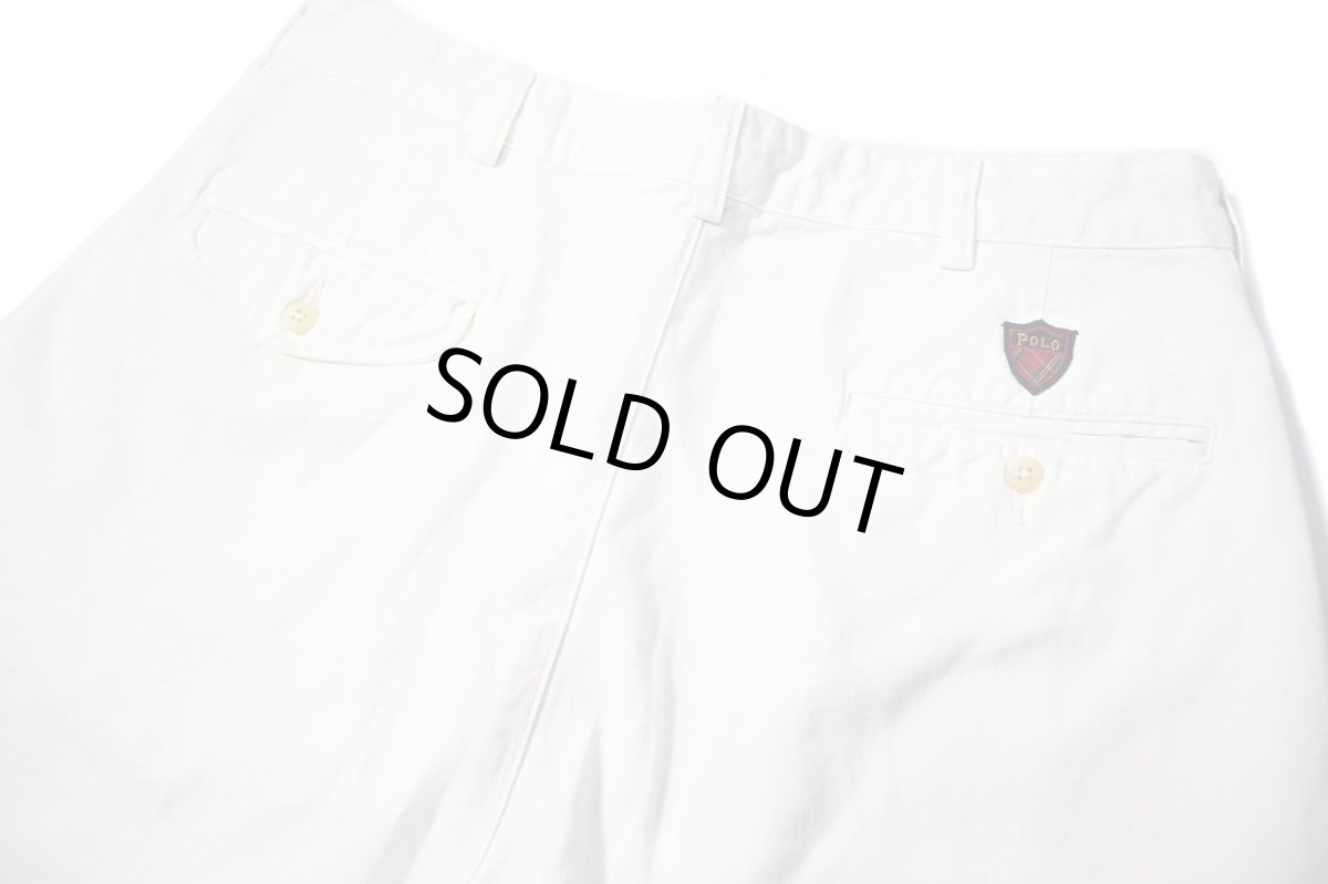 画像3: 90-00s Used Polo Golf Ralph Lauren Classic Golf Shorts White ラルフローレン (3)