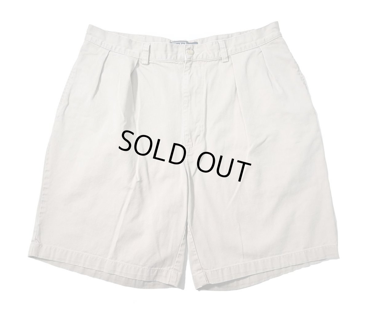 画像1: 90-00s Used Polo Ralph Lauren Tyler Shorts Khaki ラルフローレン (1)